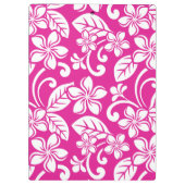 ISLAND PLUMERIA (HOT PINK) KLEMBORD (Achterkant)