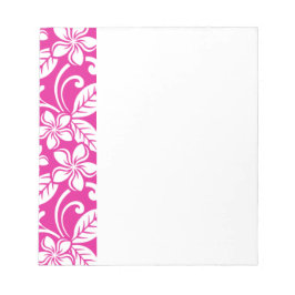 ISLAND PLUMERIA (HOT PINK) NOTITIEBLOK
