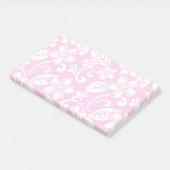 ISLAND PLUMERIA (HOT PINK) POST-IT® NOTES (Schuin)