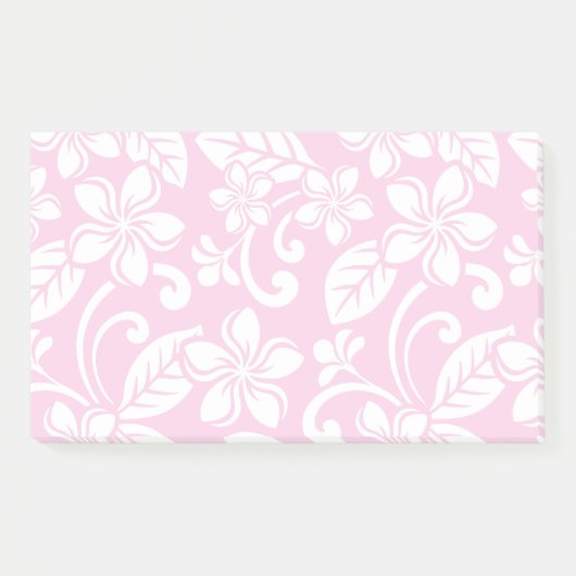 ISLAND PLUMERIA (HOT PINK) POST-IT® NOTES (Voorkant)
