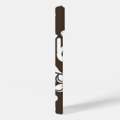 ISLAND PLUMERIA (KOFFIE BROWN) Case-Mate iPhone CASE (Achterkant / Rechts)