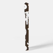 ISLAND PLUMERIA (KOFFIE BROWN) Case-Mate iPhone CASE (Achterkant / Links)