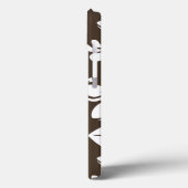 ISLAND PLUMERIA (KOFFIE BROWN) Case-Mate iPhone CASE (Achterkant / Links)