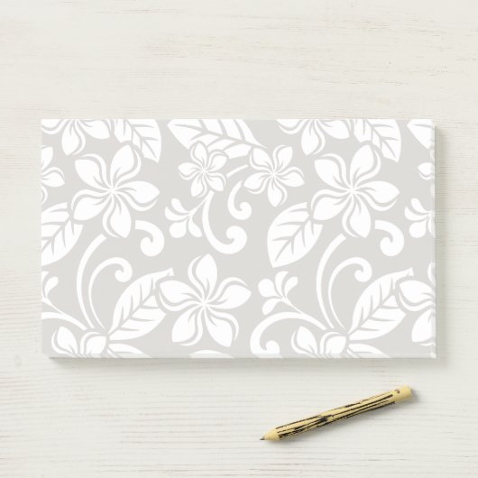 ISLAND PLUMERIA (KOFFIE BROWN) POST-IT® NOTES (Op bureau)