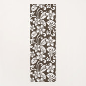 ISLAND PLUMERIA (KOFFIE BROWN) YOGAMAT (Voorkant)