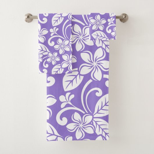 ISLAND PLUMERIA (LAVENDER) BAD HANDDOEK (Insitu)
