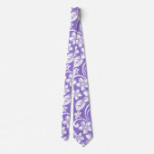 ISLAND PLUMERIA (LAVENDER) STROPDAS (Achterkant)