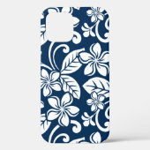 ISLAND PLUMERIA (NAVY BLUE) Case-Mate iPhone CASE (Achterkant)