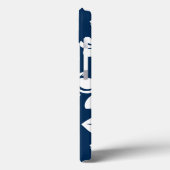 ISLAND PLUMERIA (NAVY BLUE) Case-Mate iPhone CASE (Achterkant / Links)