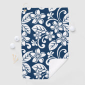 ISLAND PLUMERIA (NAVY BLUE) GOLFHANDDOEK (Insitu)