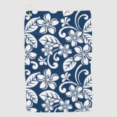 ISLAND PLUMERIA (NAVY BLUE) GOLFHANDDOEK (Voorkant)