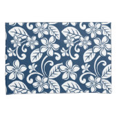 ISLAND PLUMERIA (NAVY BLUE) KUSSENSLOOP (Voorkant-Rechts)