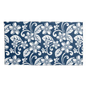 ISLAND PLUMERIA (NAVY BLUE) KUSSENSLOOP (Achterkant-Rechts)