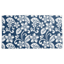ISLAND PLUMERIA (NAVY BLUE) KUSSENSLOOP