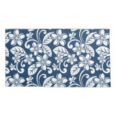 ISLAND PLUMERIA (NAVY BLUE) KUSSENSLOOP (Achterkant-Links)