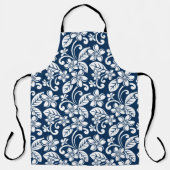 ISLAND PLUMERIA (NAVY BLUE) SCHORT (Voorkant)