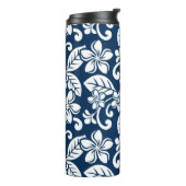 ISLAND PLUMERIA (NAVY BLUE) THERMOSBEKER (Gedraaid links)