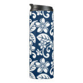 ISLAND PLUMERIA (NAVY BLUE) THERMOSBEKER (Geroteerd rechts)