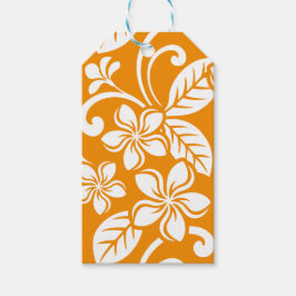 ISLAND PLUMERIA (ORANJE) CADEAULABEL