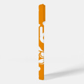 ISLAND PLUMERIA (ORANJE) Hoesje-Mate iPhone CASE (Achterkant / Rechts)