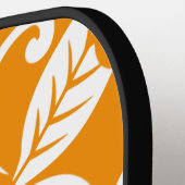 ISLAND PLUMERIA (ORANJE) PICKLEBALL PADDLE (Links Detail)