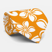 ISLAND PLUMERIA (ORANJE) STROPDAS (Opgerold)