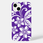ISLAND PLUMERIA (PAARS) Case-Mate iPhone CASE (Achterkant)