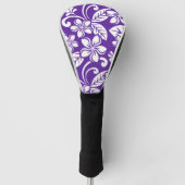ISLAND PLUMERIA (PAARS) GOLFHEADCOVER (Voorkant)