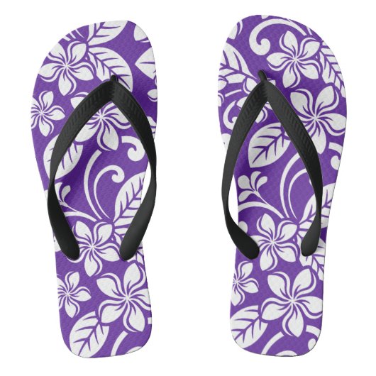 ISLAND PLUMERIA (PAARS) TEENSLIPPERS (Voetbed)