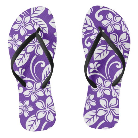 ISLAND PLUMERIA (PAARS) TEENSLIPPERS (Voetbed)