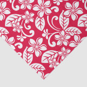 ISLAND PLUMERIA (RED) TISSUEPAPIER (Detail)