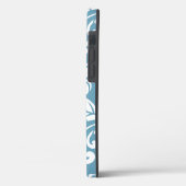 ISLAND PLUMERIA (SLATE BLUE) Case-Mate iPhone CASE (Achterkant / Links)