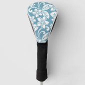 ISLAND PLUMERIA (SLATE BLUE) GOLFHEADCOVER (Voorkant)