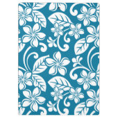 ISLAND PLUMERIA (SLATE BLUE) KLEMBORD (Achterkant)