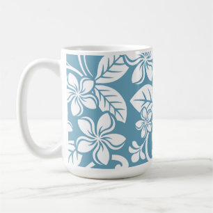 ISLAND PLUMERIA (SLATE BLUE) KOFFIEMOK