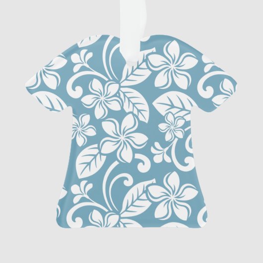 ISLAND PLUMERIA (SLATE BLUE) ORNAMENT (voorkant)