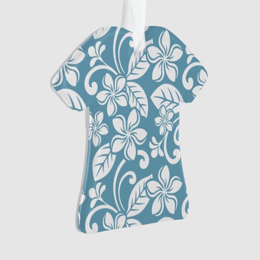ISLAND PLUMERIA (SLATE BLUE) ORNAMENT (voorkant)