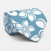 ISLAND PLUMERIA (SLATE BLUE) STROPDAS (Opgerold)