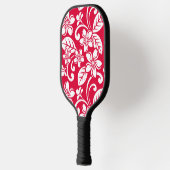 ISLAND PLUMERIA (STRAWBERRY RED) PICKLEBALL PADDLE (Links)