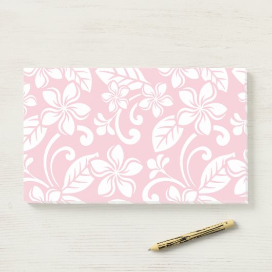 ISLAND PLUMERIA (STRAWBERRY RED) POST-IT® NOTES (Op bureau)