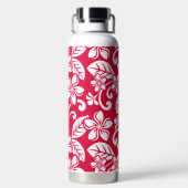 ISLAND PLUMERIA (STRAWBERRY RED) WATERFLES (Achterkant)