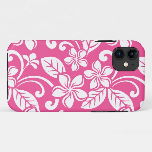 ISLAND PLUMERIA (WATERMELON PINK) Case-Mate iPhone CASE (Achterkant (horizontaal))