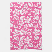 ISLAND PLUMERIA (WATERMELON PINK) THEEDOEK (Verticaal)