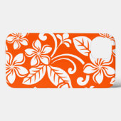 ISLAND PLUMERIA (ZEER ORANJE) iPhone/iPad case (Achterkant (horizontaal))