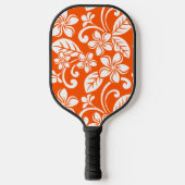 ISLAND PLUMERIA (ZEER ORANJE) PICKLEBALL PADDLE (Voorkant)