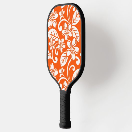 ISLAND PLUMERIA (ZEER ORANJE) PICKLEBALL PADDLE (Links)
