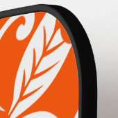 ISLAND PLUMERIA (ZEER ORANJE) PICKLEBALL PADDLE (Links Detail)