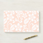 ISLAND PLUMERIA (ZEER ORANJE) POST-IT® NOTES (Op bureau)