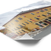 Island Pond, Vermont, Public Library en Town Hall Foto Afdruk (Hoek)