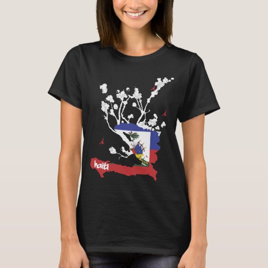 ISLAND PRIDE haiti T-shirt (Voorkant)